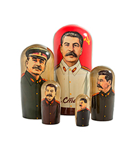 Матрешка "Сталин" 5 мест